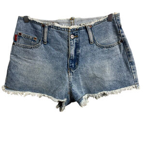 Vintage LEI Riding Wear Denim Cutoff Shorts Size 11 Made in USA